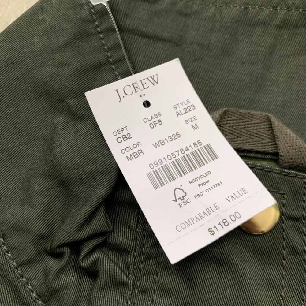 J. Crew Factory Resin Twill field jacket - Picture 3 of 9